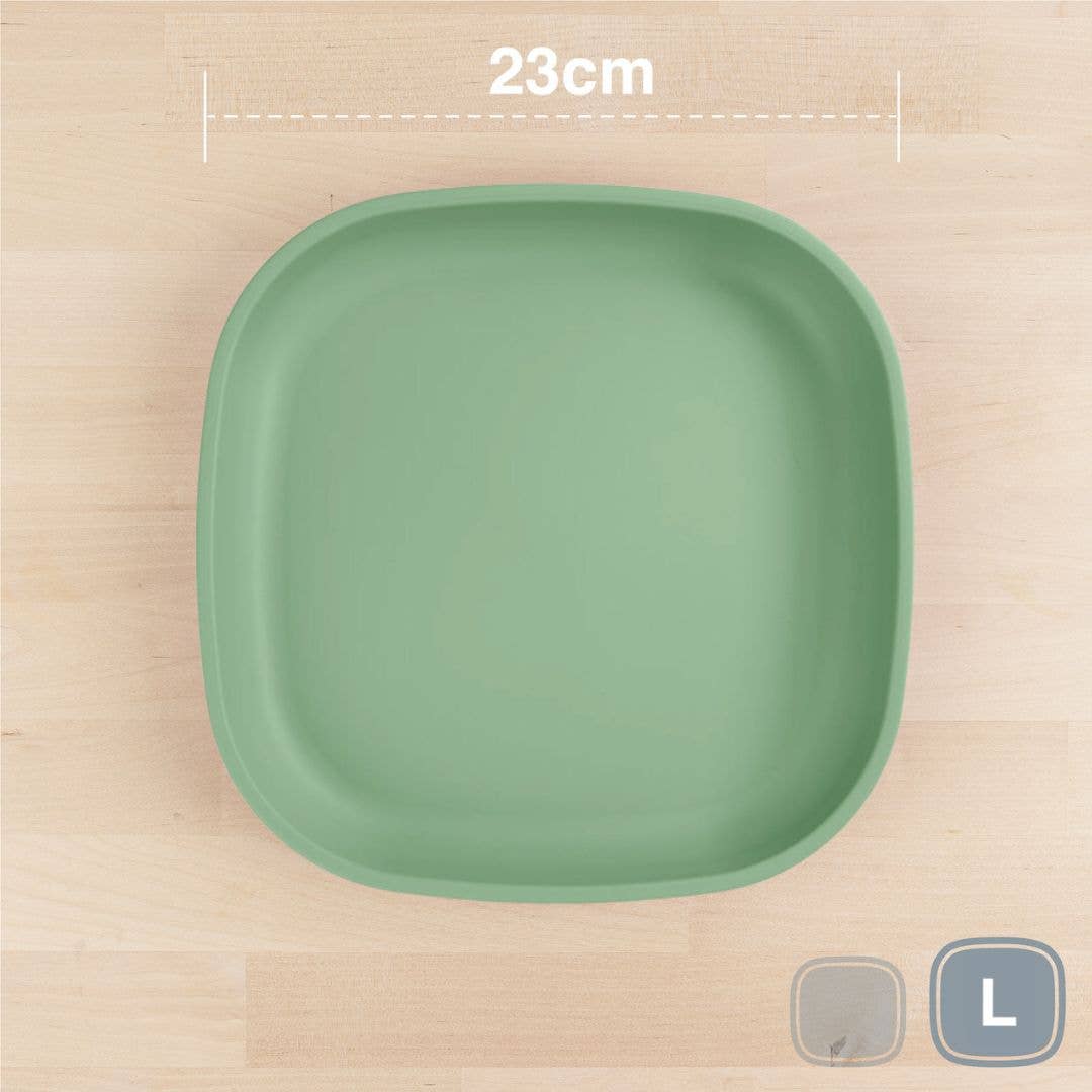 Re-Play Large Flat Plate - Sage