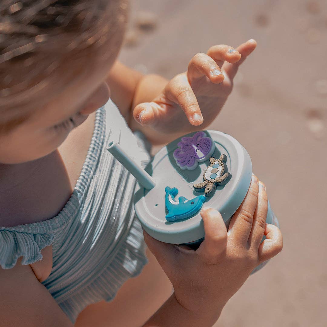 Sea Creatures Chino Charm Cup 8oz