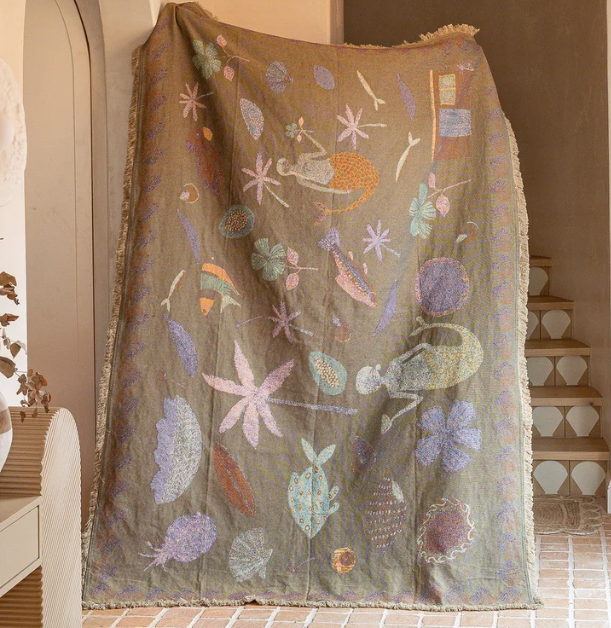 Abundance Art Throw Rug By Gabrielle Diamantis