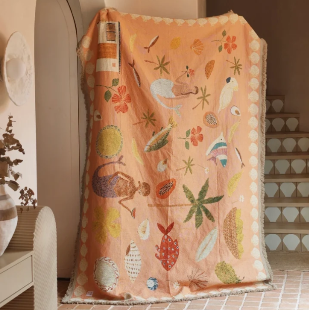 Abundance Art Throw Rug By Gabrielle Diamantis