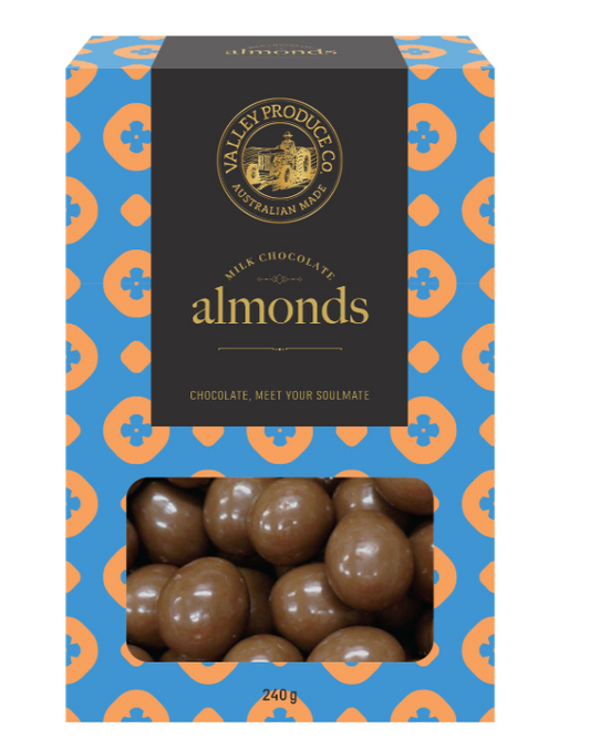 VPC Milk Chocolate Almonds 240g