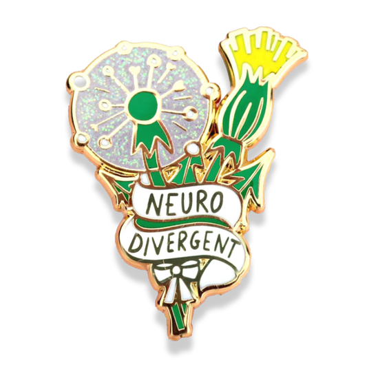 Neuro-divergent Lapel Pin