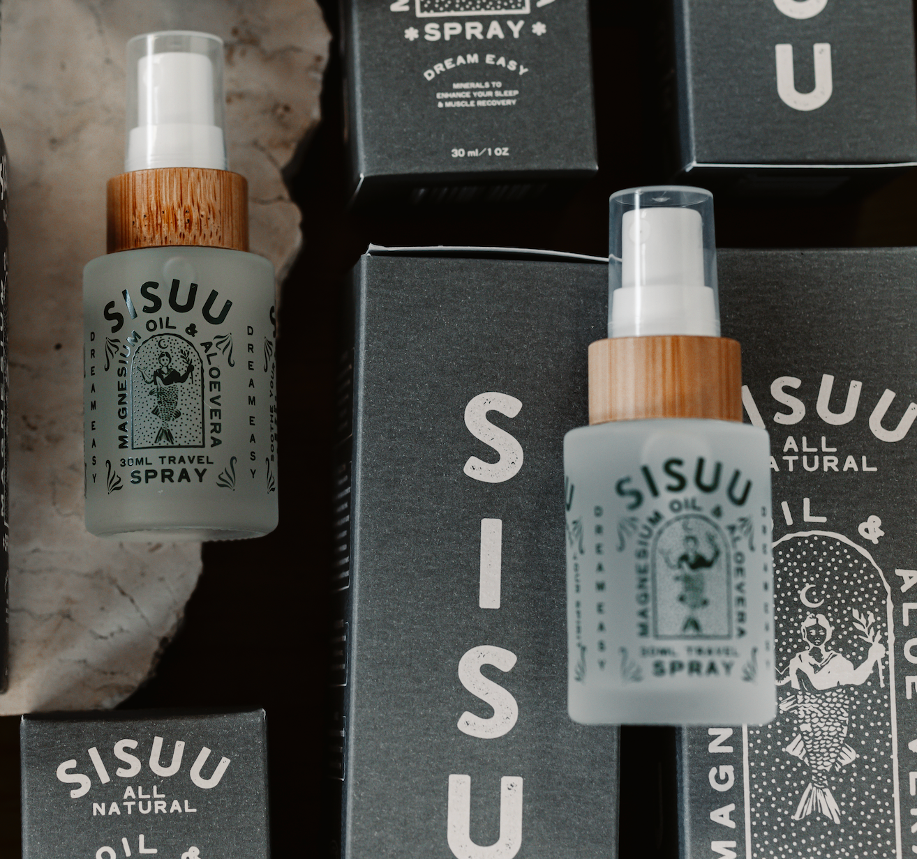 SISUU Magnesium Oil & Aloe Vera Spay 30 ml