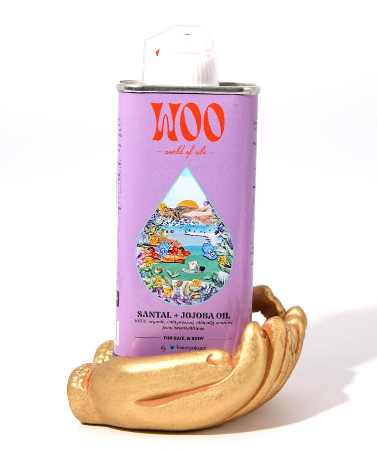 Santal + Jojoba Oil, 100% Organic