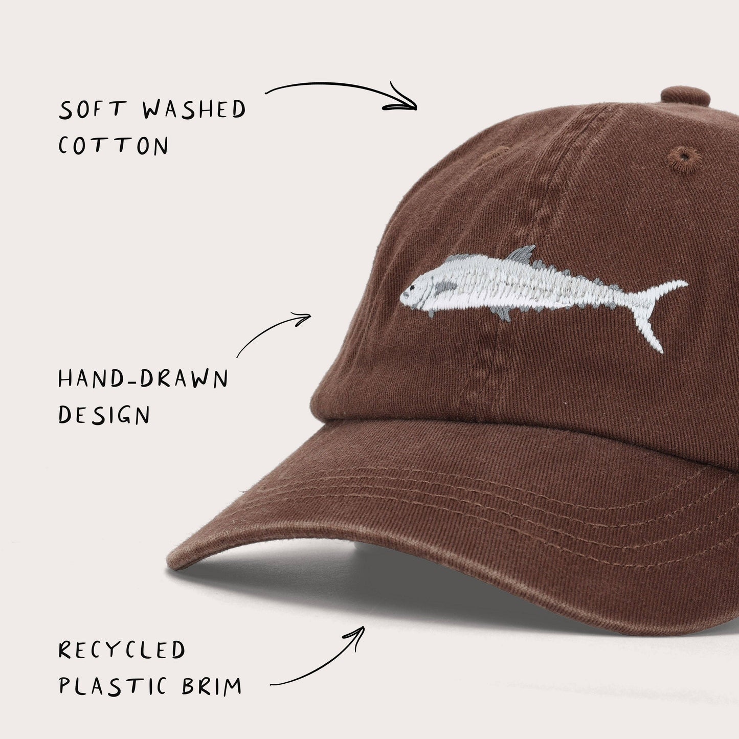 Adult Cap - Spanish Mackerel Lid