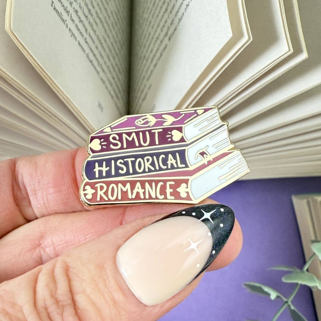 Smut Historical Romance Lapel Pin