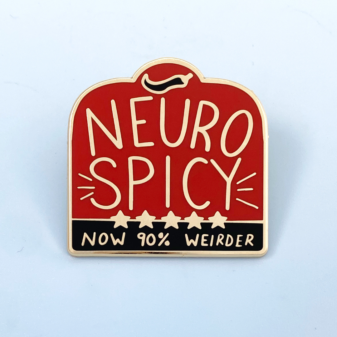 Neuro Spicy Lapel Pin