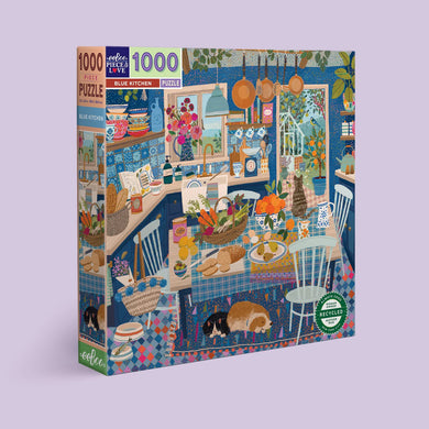 Puzzle - Blue Kitchen 1000 PCE