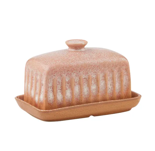 Studio Ceramic Butter Dish - Rosa