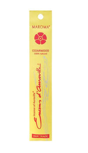 Maroma Incense - Cedarwood