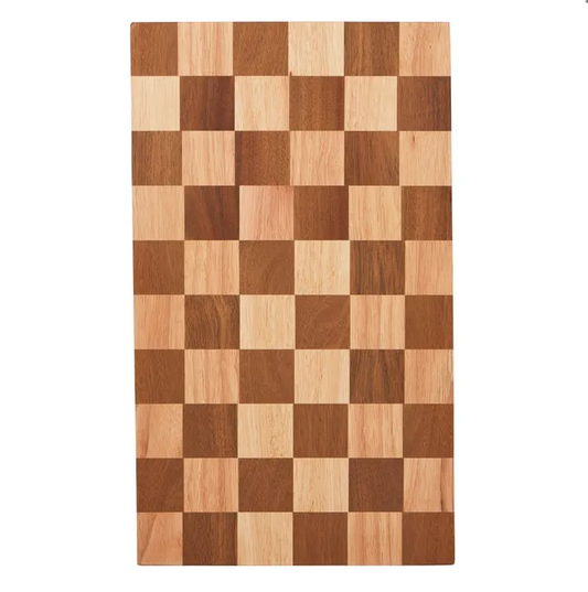 Checkerboard Wood Butcherblock 30x50x3cm
