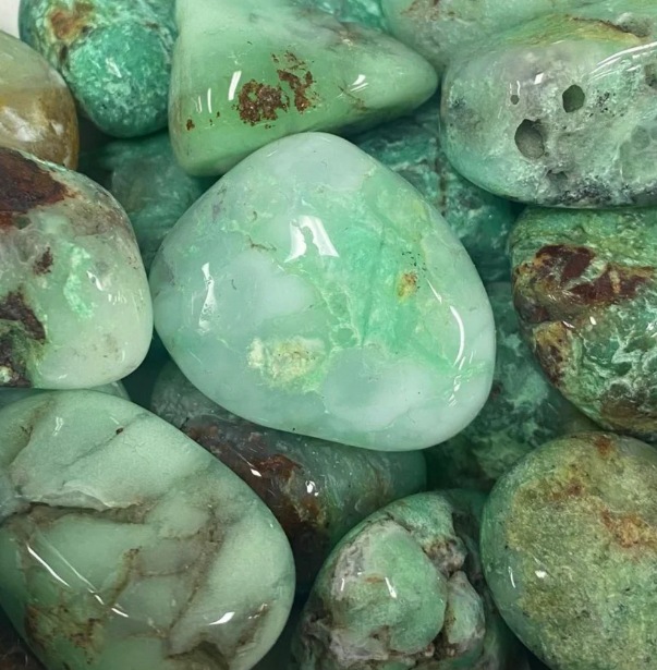 Crystal - Tumbled Chrysoprase