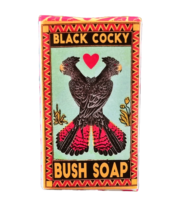 Red Tailed Black Cockatoo Soap