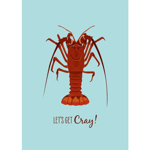 Card - Crayfish Spiny Lobster