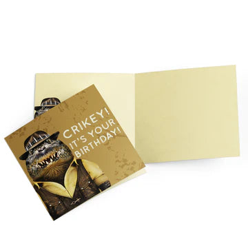 Card - Crikey Croc