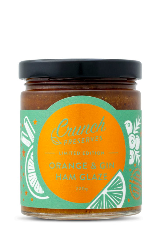 Crunch Preserves ~ Orange & Gin Ham Glaze