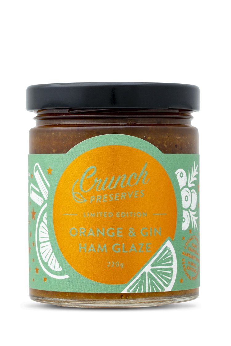 Crunch Preserves ~ Orange & Gin Ham Glaze
