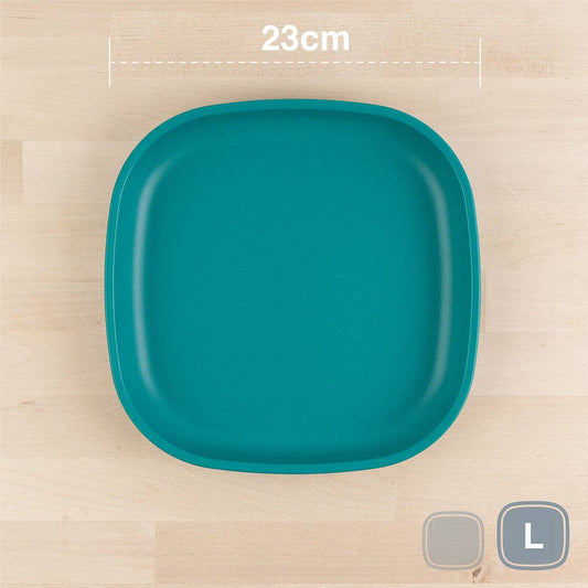 Re-Play Large Flat Plate - Teal