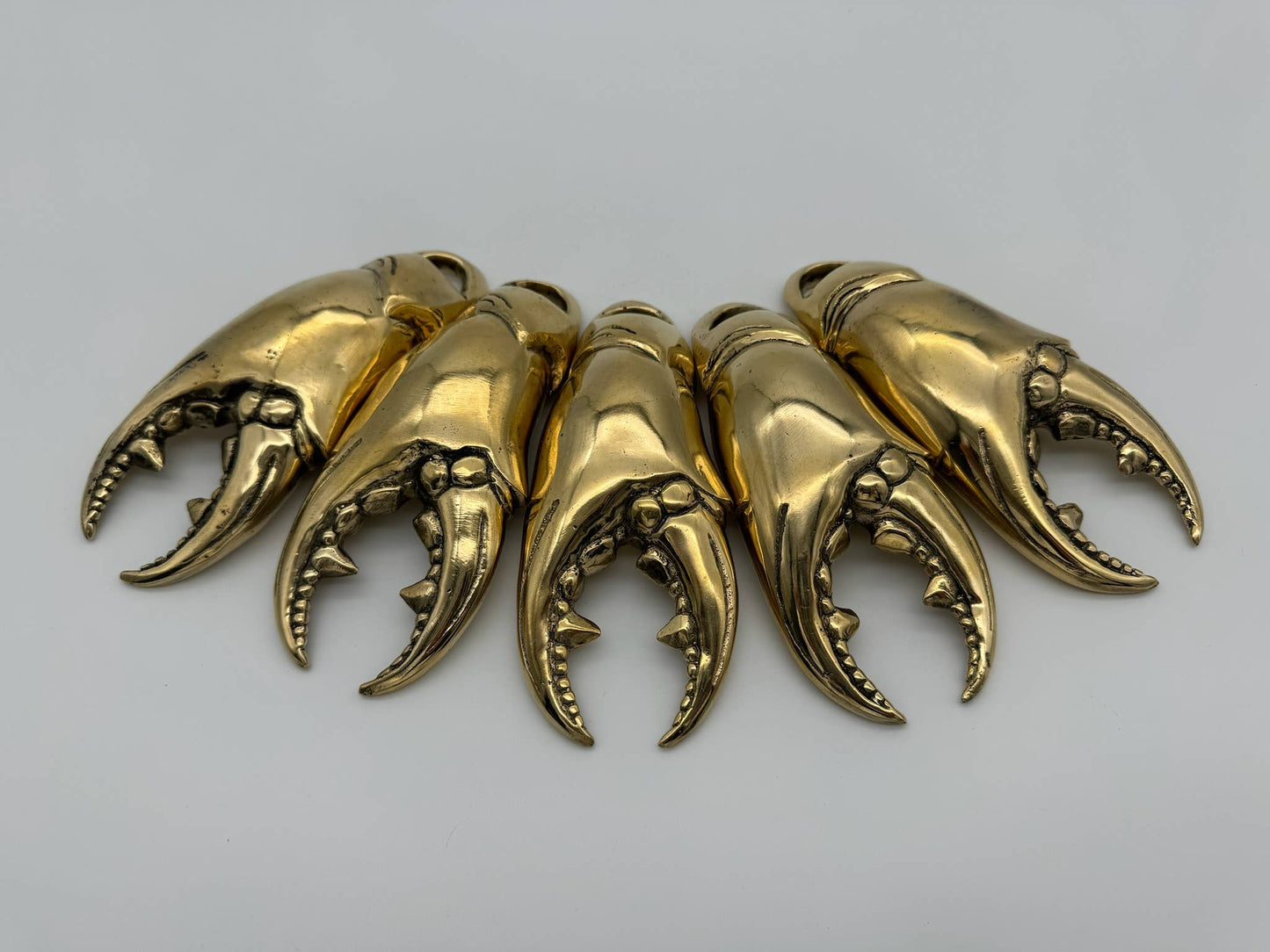 Crab Claw Bottle Opener, Bronze, Handmade