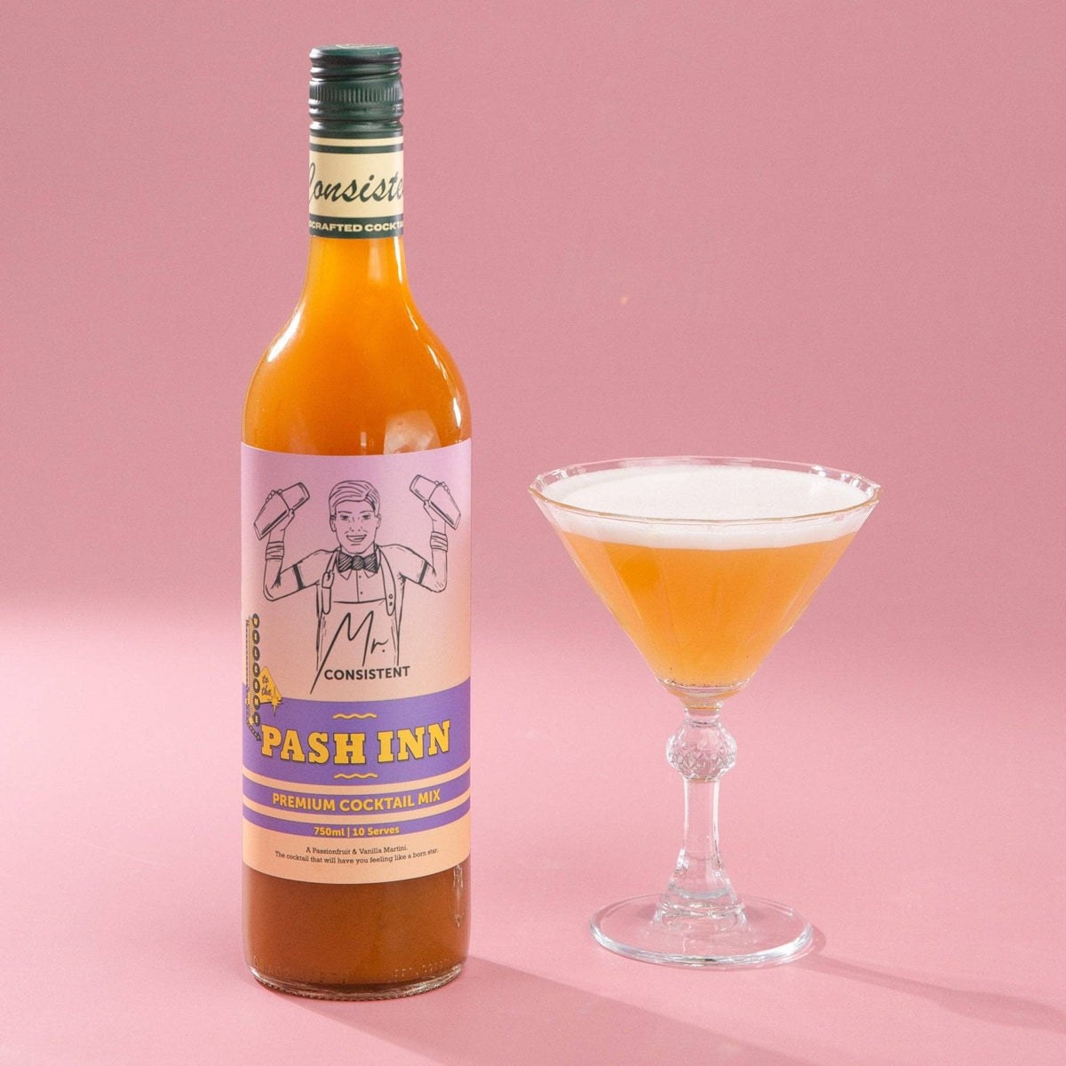 Passionfruit Vanilla Martini Mix 750 mL