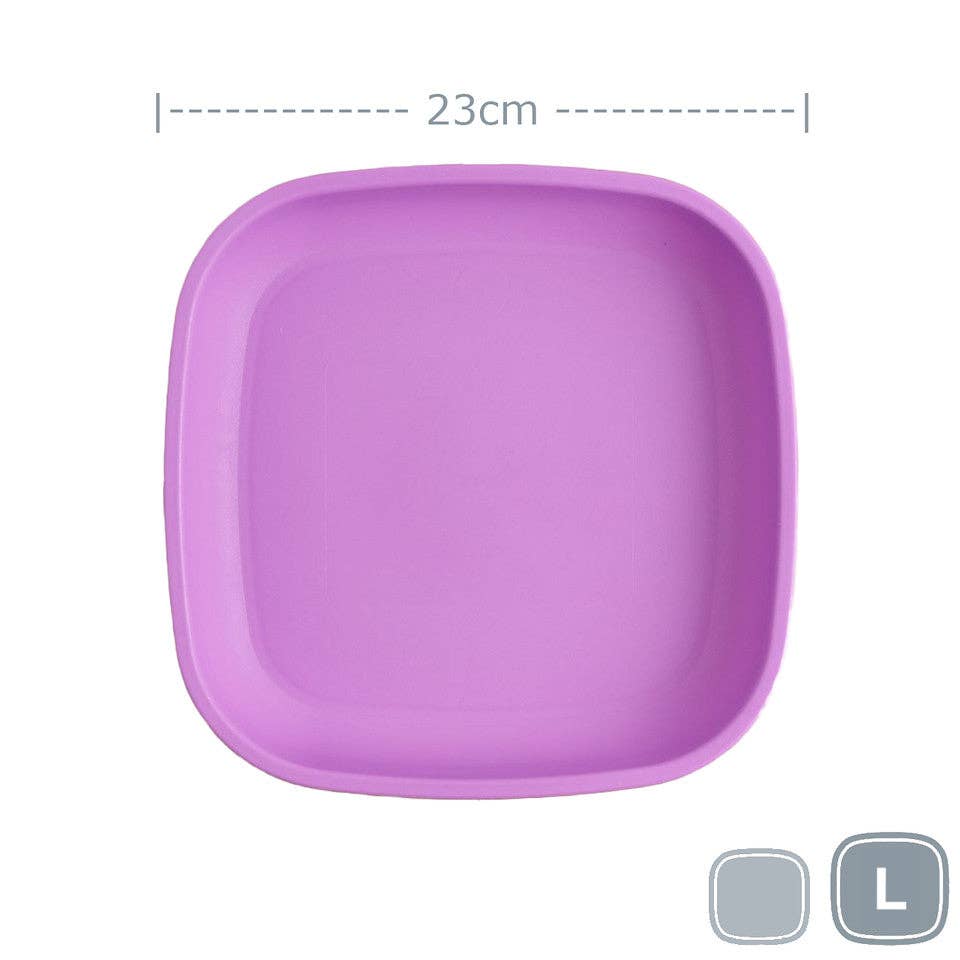 Re-Play Large Flat Plate - Purple