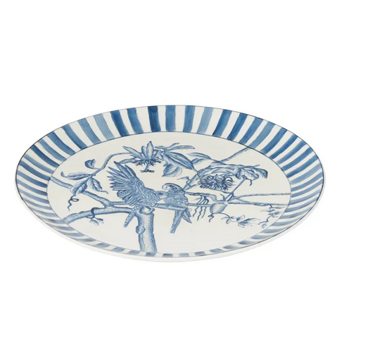 Daintree Ceramic Platter - Navy
