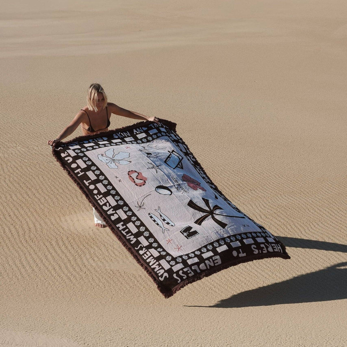 El Sol Picnic Rug