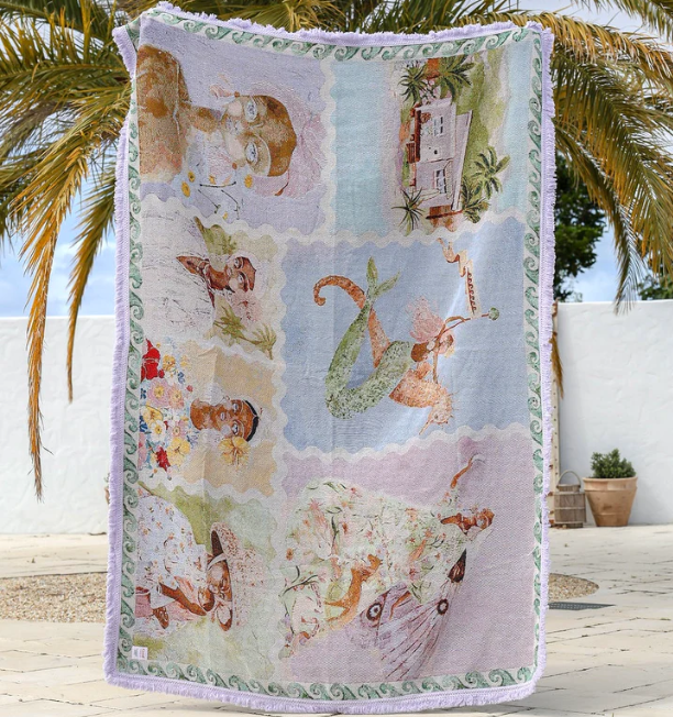 Summer Dream Art Throw Rug By Brigitte May