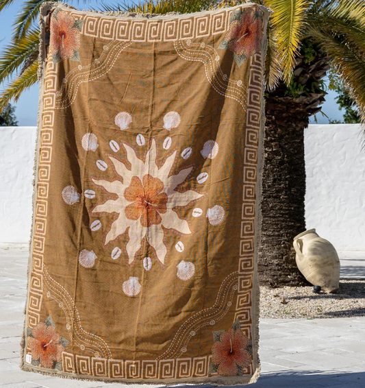 Elements Of Me Indigenous Art Throw Rug By Taylor - Lee