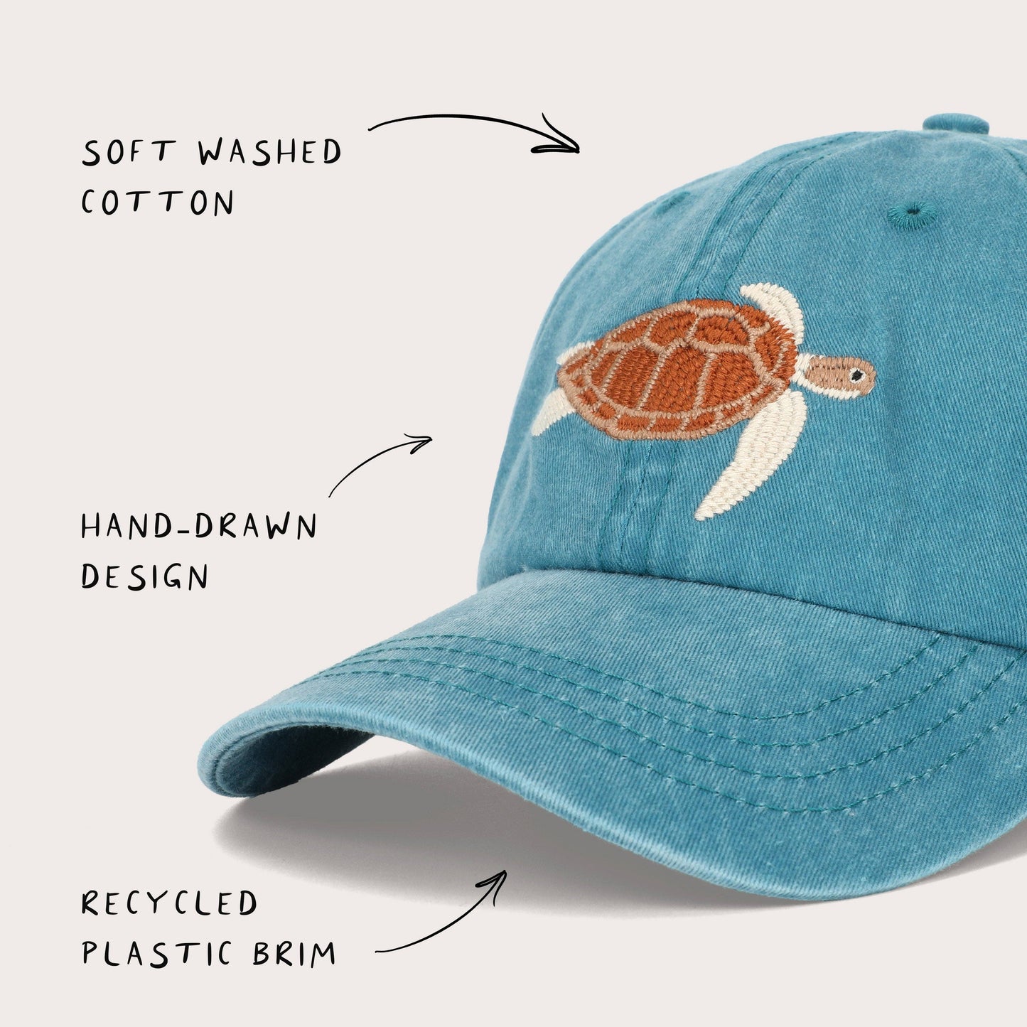 Adult Cap - Turtle Lid
