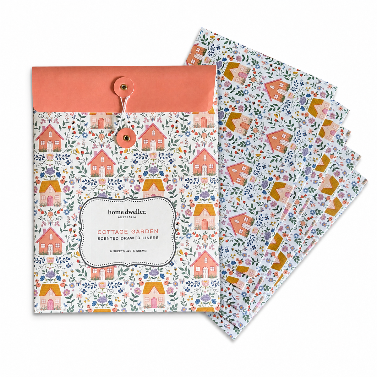 Scented Drawer Liners - Cottage Garden