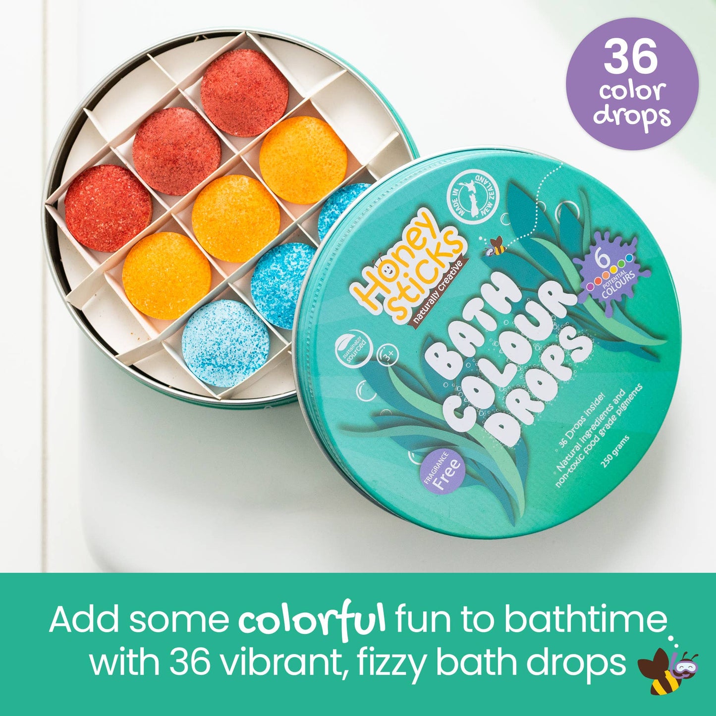 Honeysticks Bath Drops