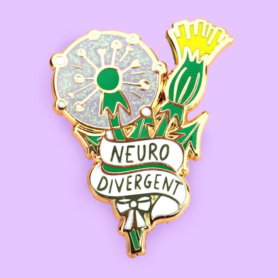 Neuro-divergent Lapel Pin