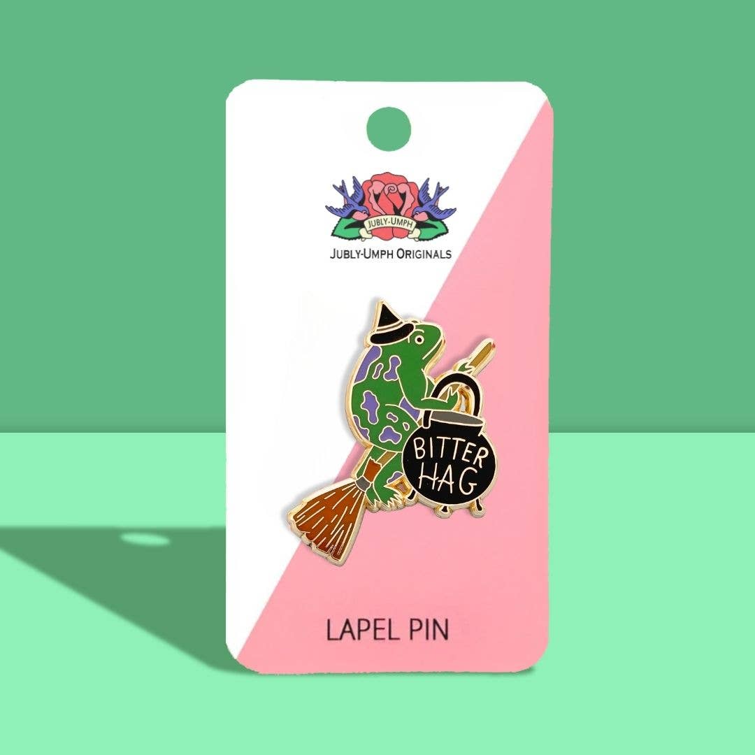Bitter Hag Lapel Pin