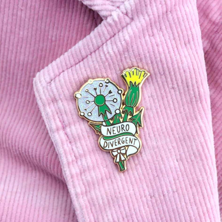 Neuro-divergent Lapel Pin