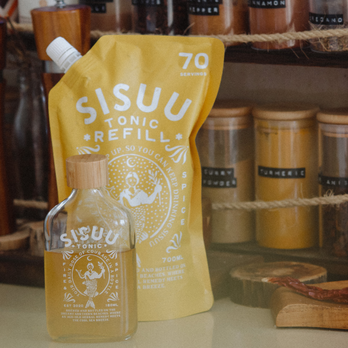 SISUU Tonic - Refill  700ml Satchel