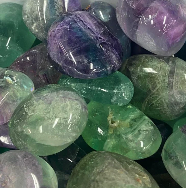 Crystal - Tumbled Fluorite