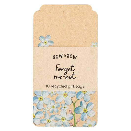 Gift Tags 10pk - Forget Me Not
