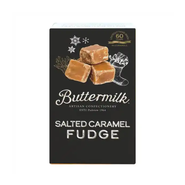 Buttermilk Salted Caramel Fudge Box 100g