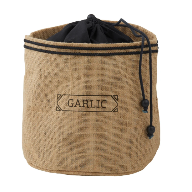 Garlic Sack Natural & Black