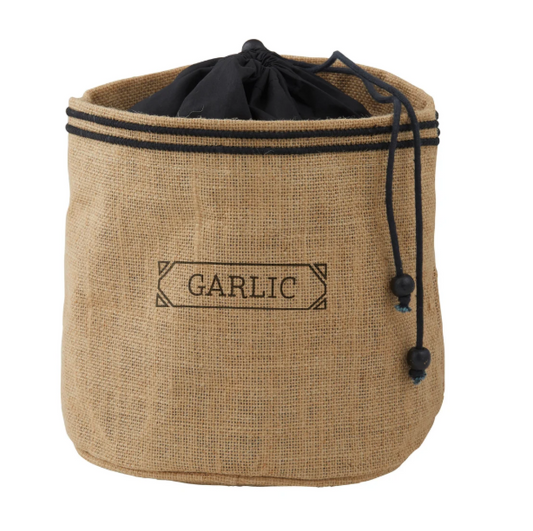 Garlic Sack Natural & Black