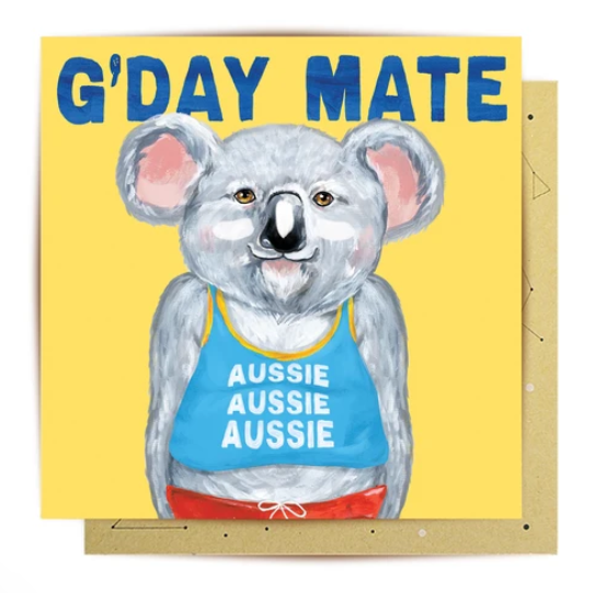 Card - Aussie Dude
