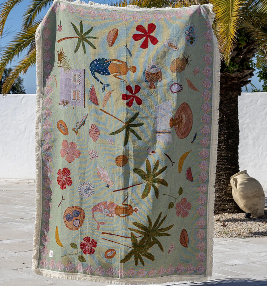 Golden Days Art Throw Rug By Gabrielle Diamantis
