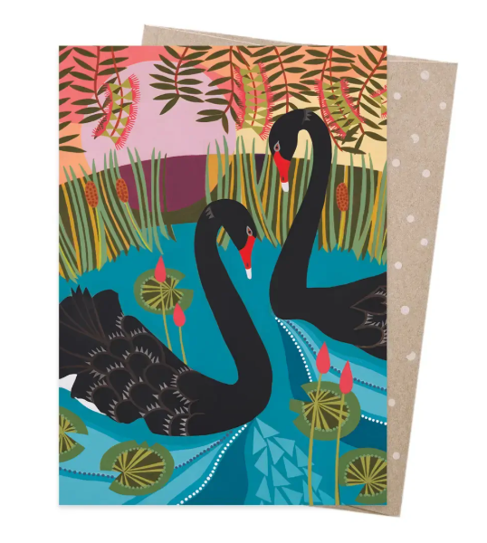 Card - Black Swans