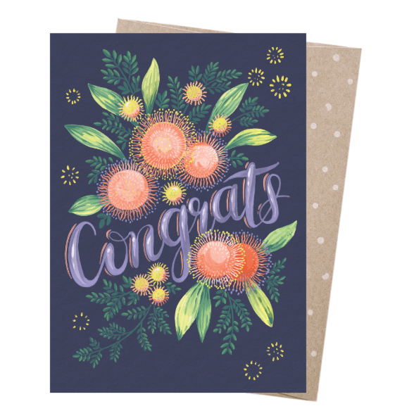 Card - Congrats Hakea