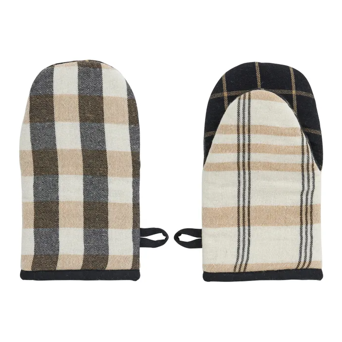Kit Cotton Mitt - Black