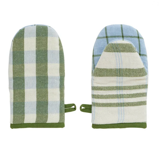 Kit Cotton Mitt - Olive