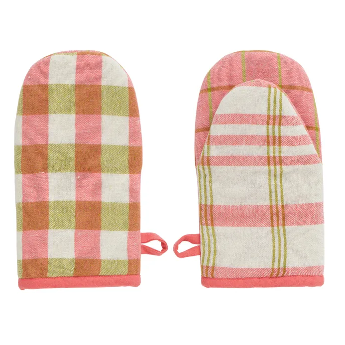 Kit Cotton Mitt - Pink