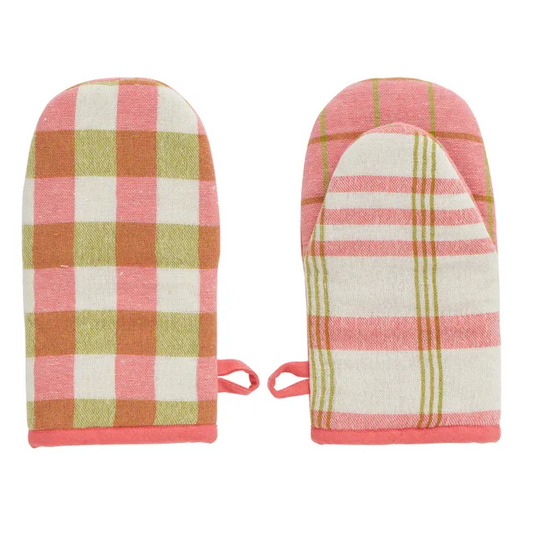 Kit Cotton Mitt - Pink