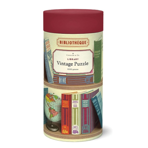 Puzzle Vintage - Library 1000 PCE